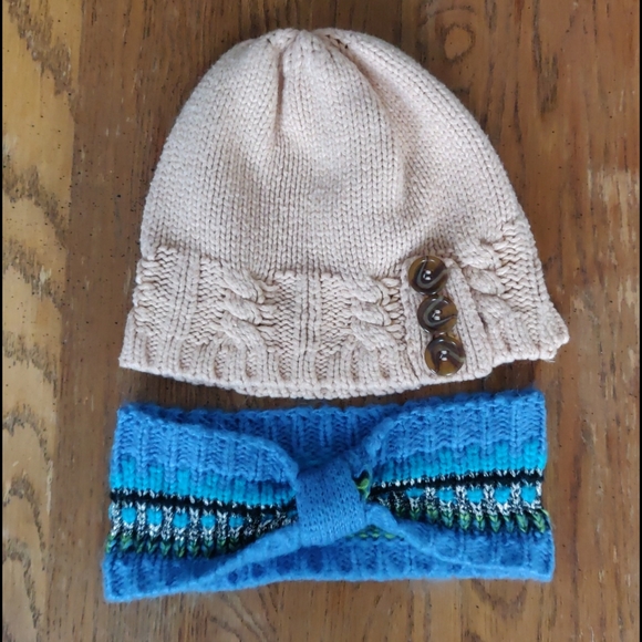 Other - EUC youth knit beanie and winter headband